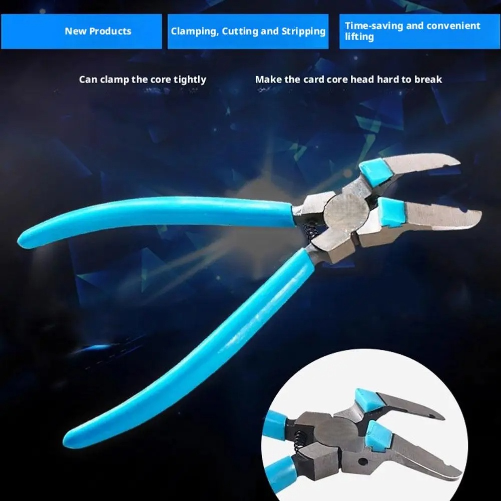 Multi Tool Plier - คีมตัดเฉียงอเนกประสงค์รุ่นที่สองแบบอัพเกรดใหม่ คีมหนีบรถยนต์ คีมรีเวทรถยนต์ คีมรัดสายรัด คีมถอดลวดเย็บกระดาษ
