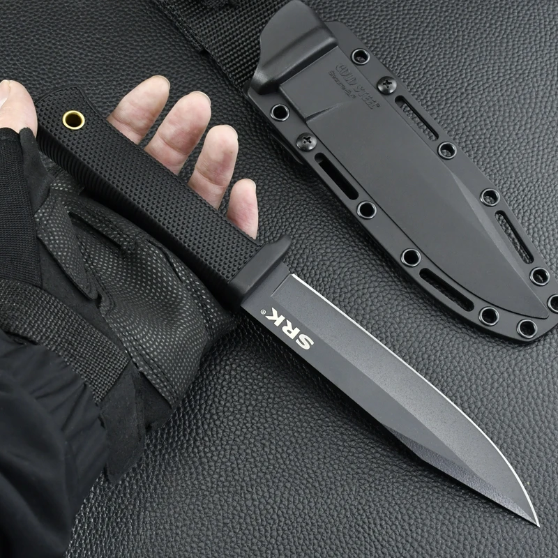 SKR ใบมีดตรง RN ใยแก้วไนลอนการ - Bushcraft Knife Fixed บทวิจารณ์และราคา