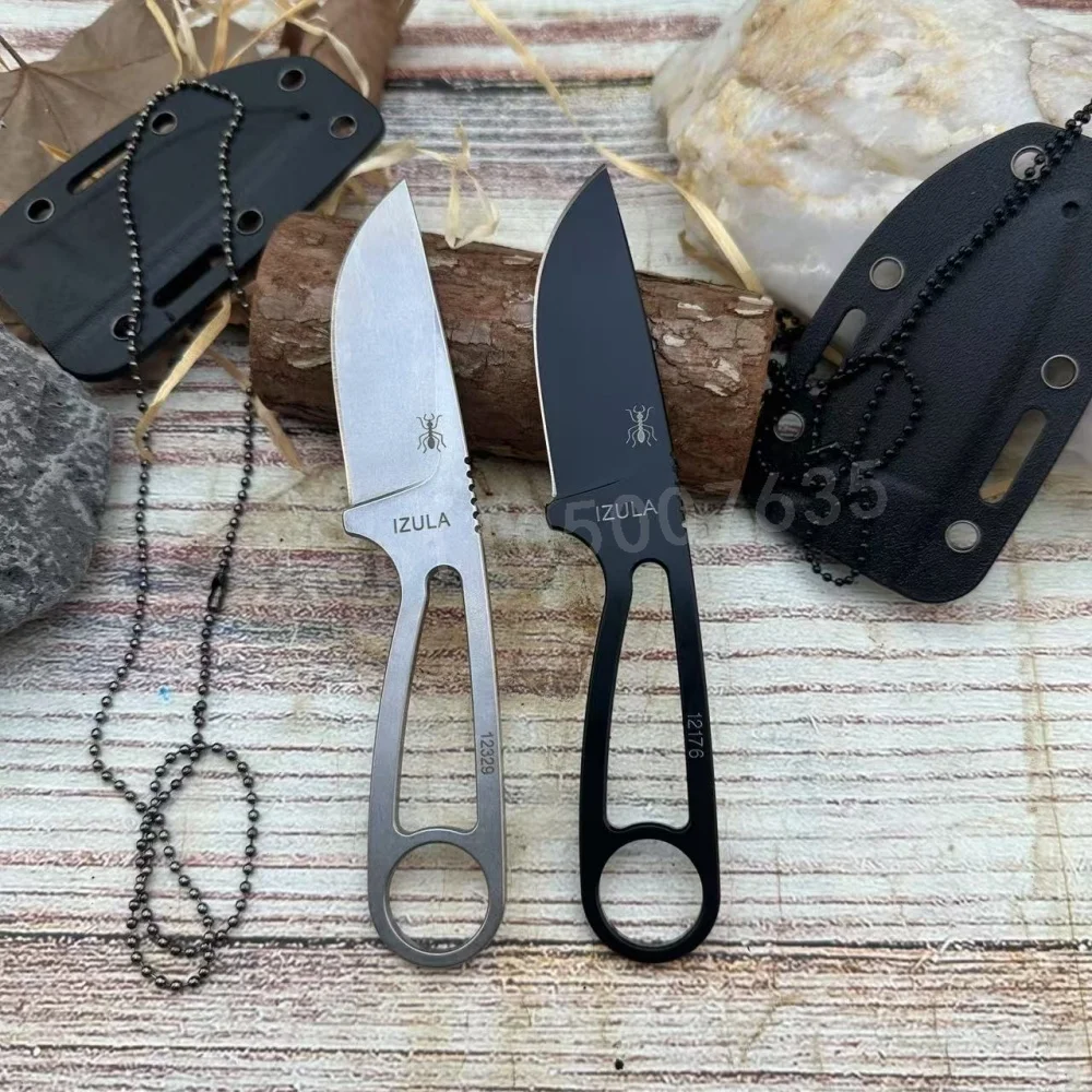 มีดตรง IZULA ความแข็งแรงสูง เห - Bushcraft Knife Fixed บทวิจารณ์และราคา